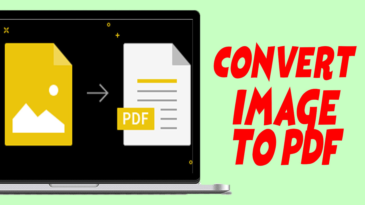 How To Convert Image To PDF File | Convert Photo To PDF