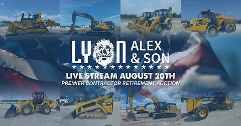 LIVE Stream - Alex Lyon & Son One-Owner Retirement Auction