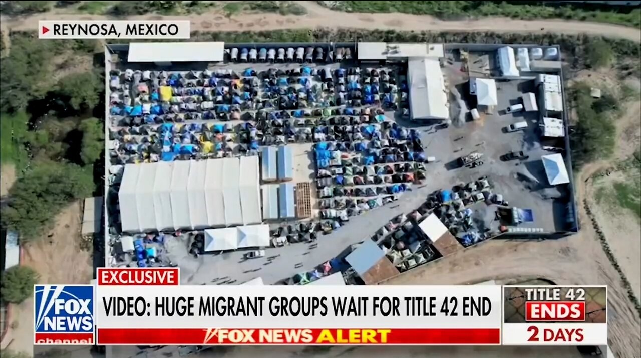 Thousands Of Illegals Waiting For Title 42 To End & Will Be Release Into U.S. Illegally