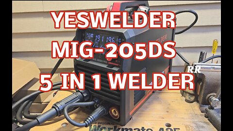 YESWELDER MIG-205DS Pro, 5 in 1 Welder, 110V-220V, Mig, Lift Tig, Flux Core, Stick, more