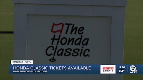 Tickets and packages are available for sale for 2022 Honda Classic