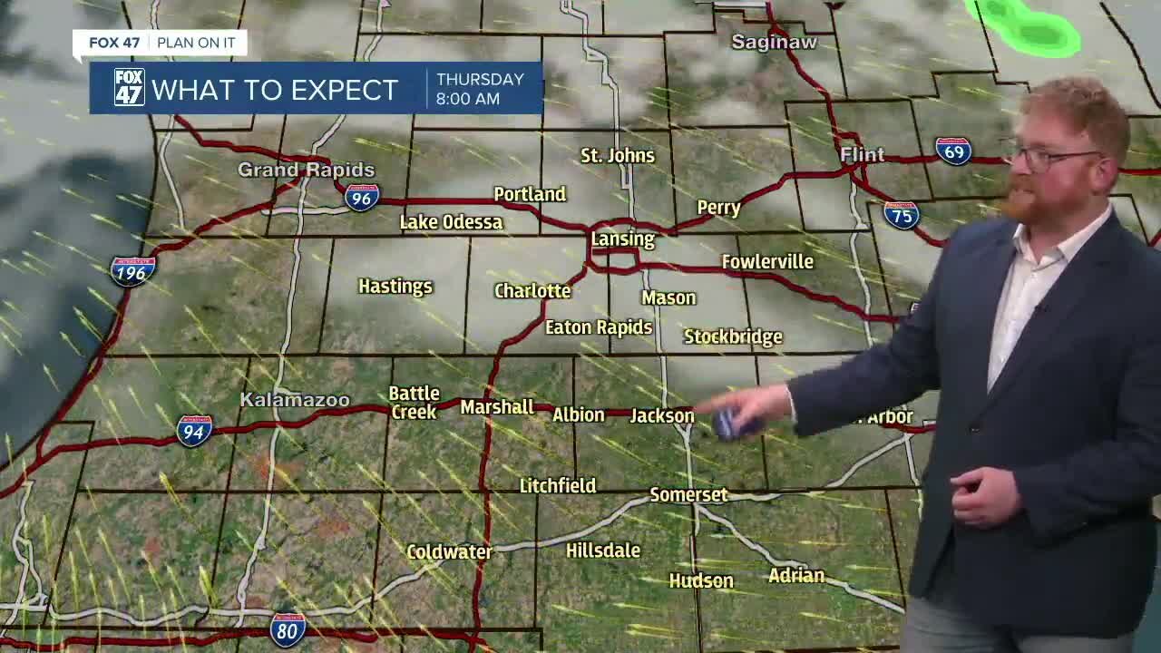 Today's Forecast: A.M. sunshine, P.M. clouds and shower chances