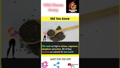 🔥Benefits of chia seeds🔥#shorts🔥#wildfitnessgroup🔥20 May 2022🔥