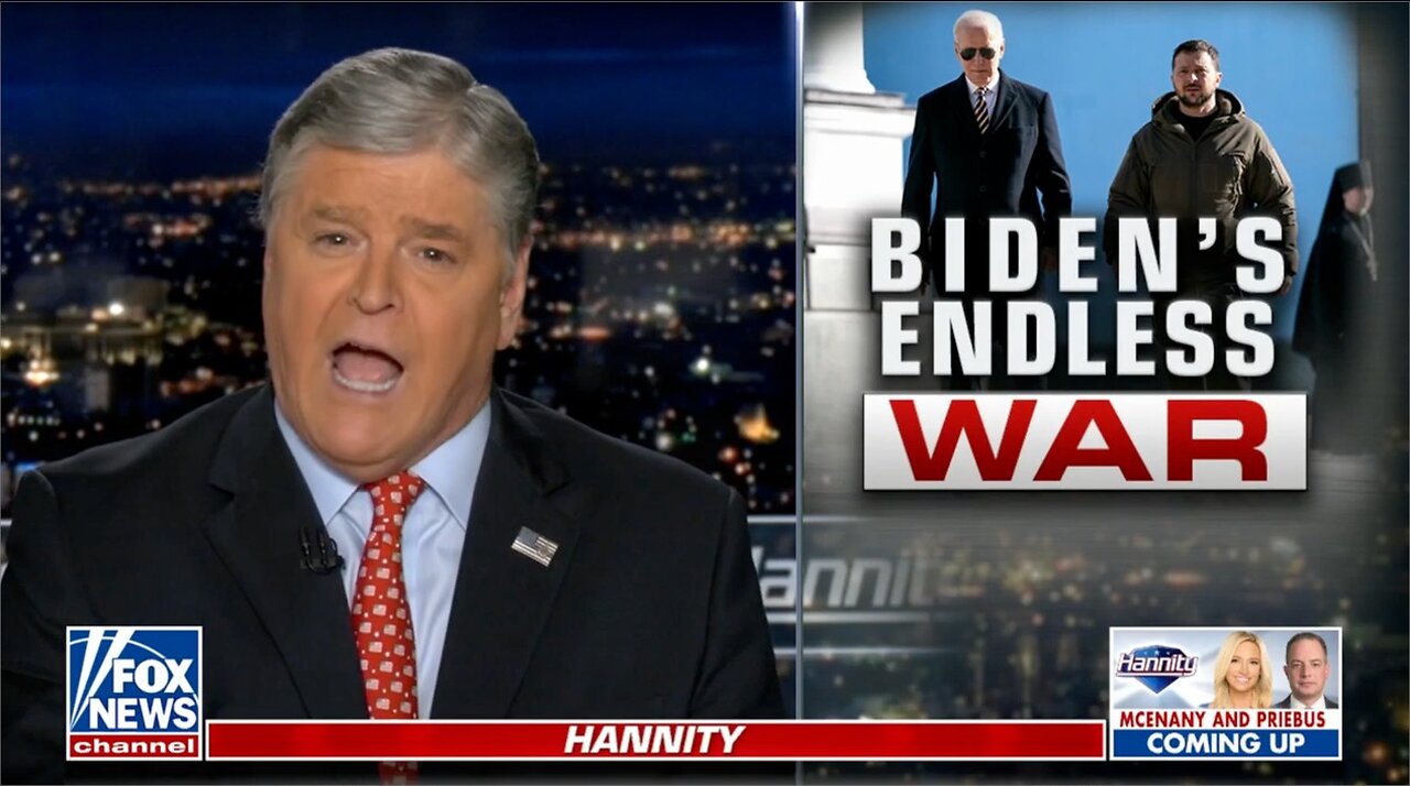 Sean Hannity: The war in Ukraine is now officially a quagmire