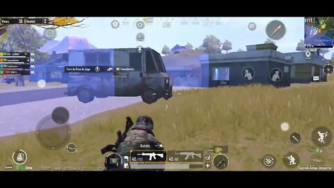 Jogando PUBG Mobile