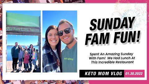 Hey We Had Lunch At Old Key Lime House...Sunday Fun With Fam! | Keto Mom Vlog