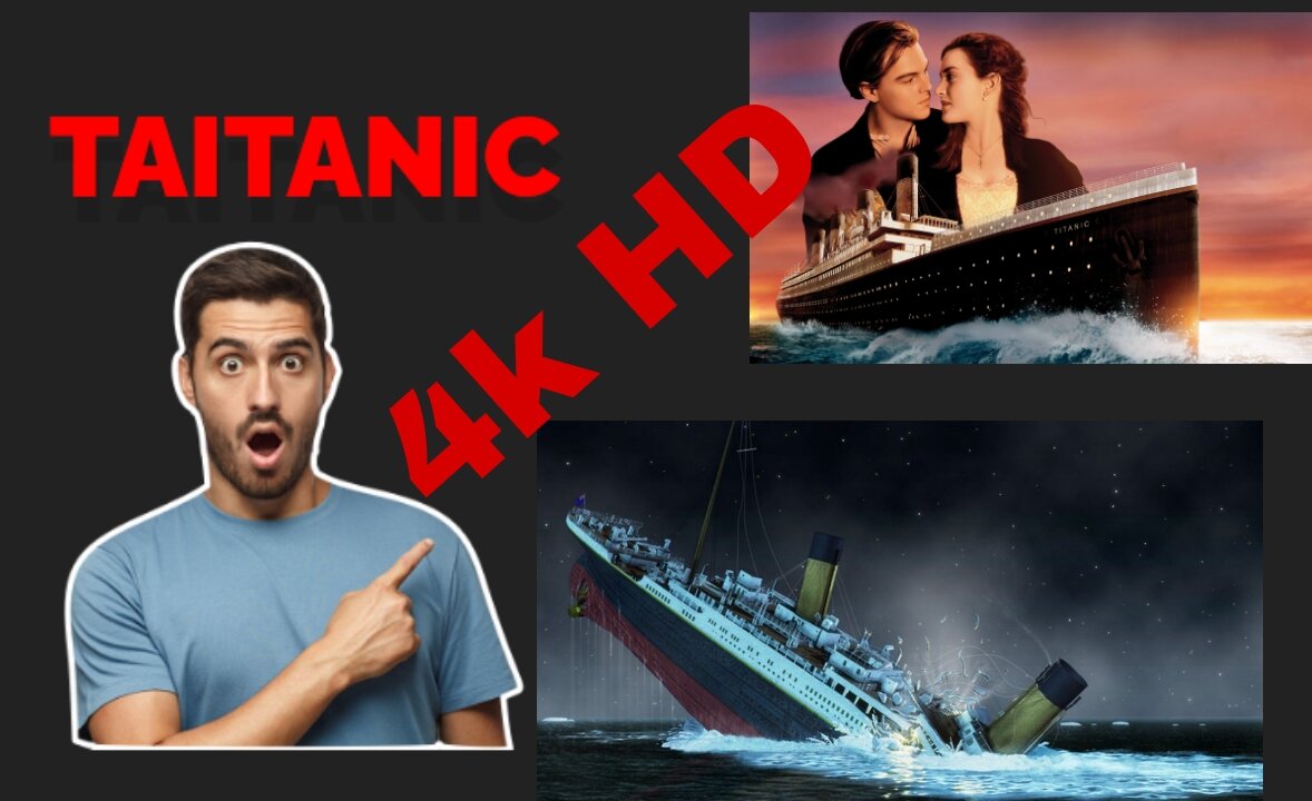 Titanic 4K HD video clip 👆👀🥵