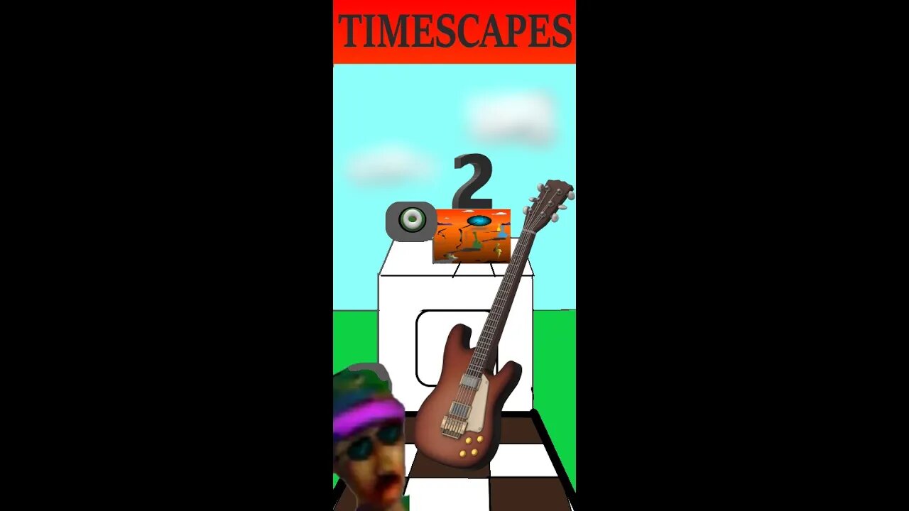 Timescapes 2 For Solo Guitar By Gene Petty #Shorts