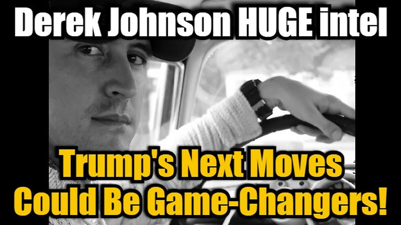 Derek Johnson: Get Ready For What's Next! Trump's Next Moves Could Be Game-Changers!