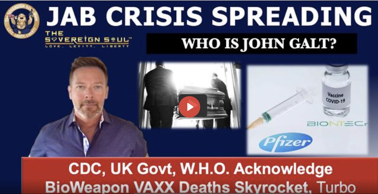 THE SOVEREIGN SOUL SHOW W/ HEALTH GURU CLAYTON THOMAS. AS THE JAB CRISIS CONTINUES THIS CAN HELP.