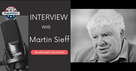 Livestream Interview - Martin Sieff - Acclaimed Journalist