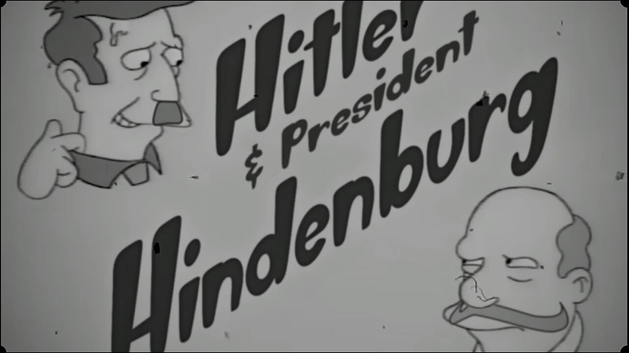 (mirror) Hitler & Hindenburg: Simpsons fan parody of Danzig & the Reichstag fire