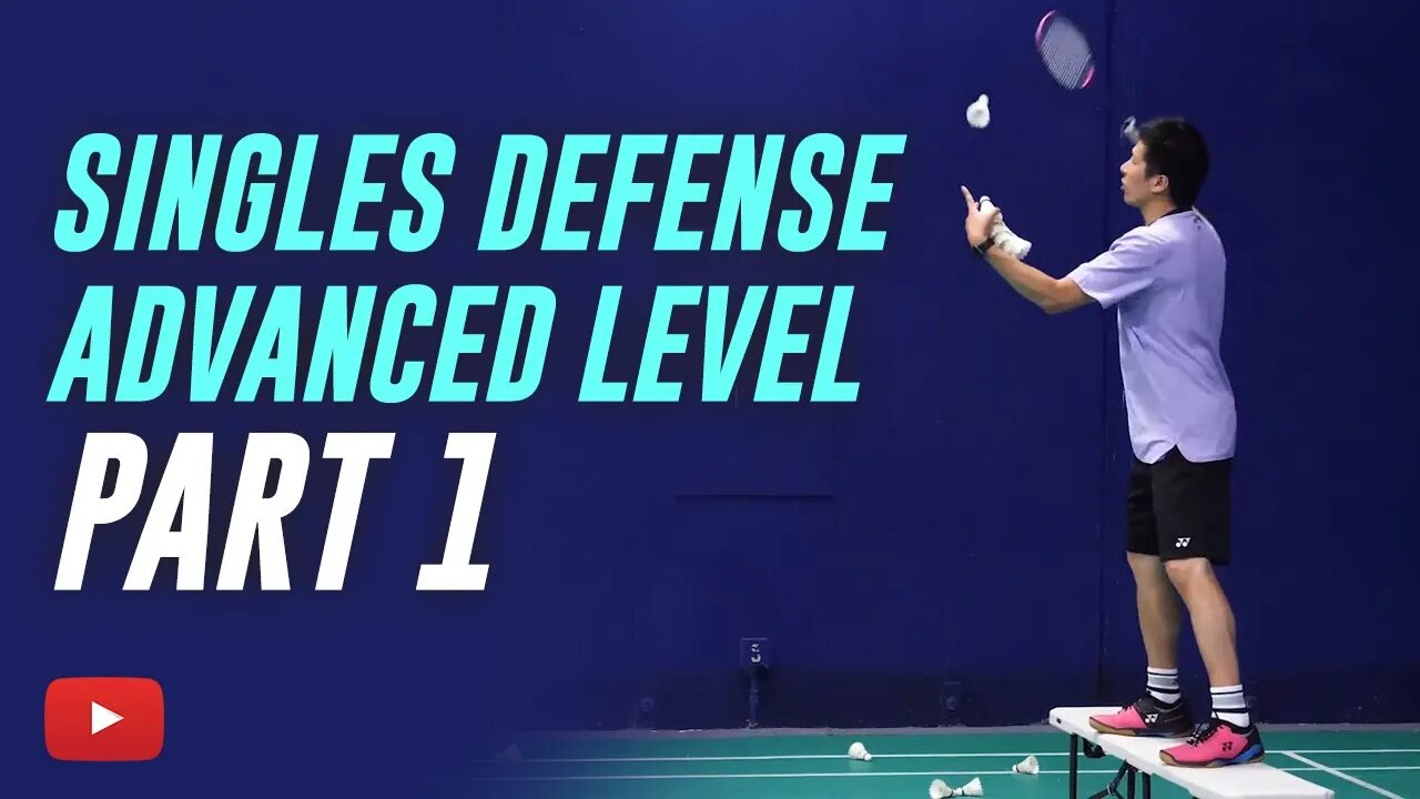 Singles Defense Advanced Level Part 1 - Coach Efendi Wijaya (Subtitle Indonesia)