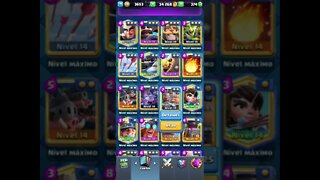 MINHAS CARTAS NÍVEL MÁXIMO #shorts #clashroyal #clash #clashroyale #royale #supercell