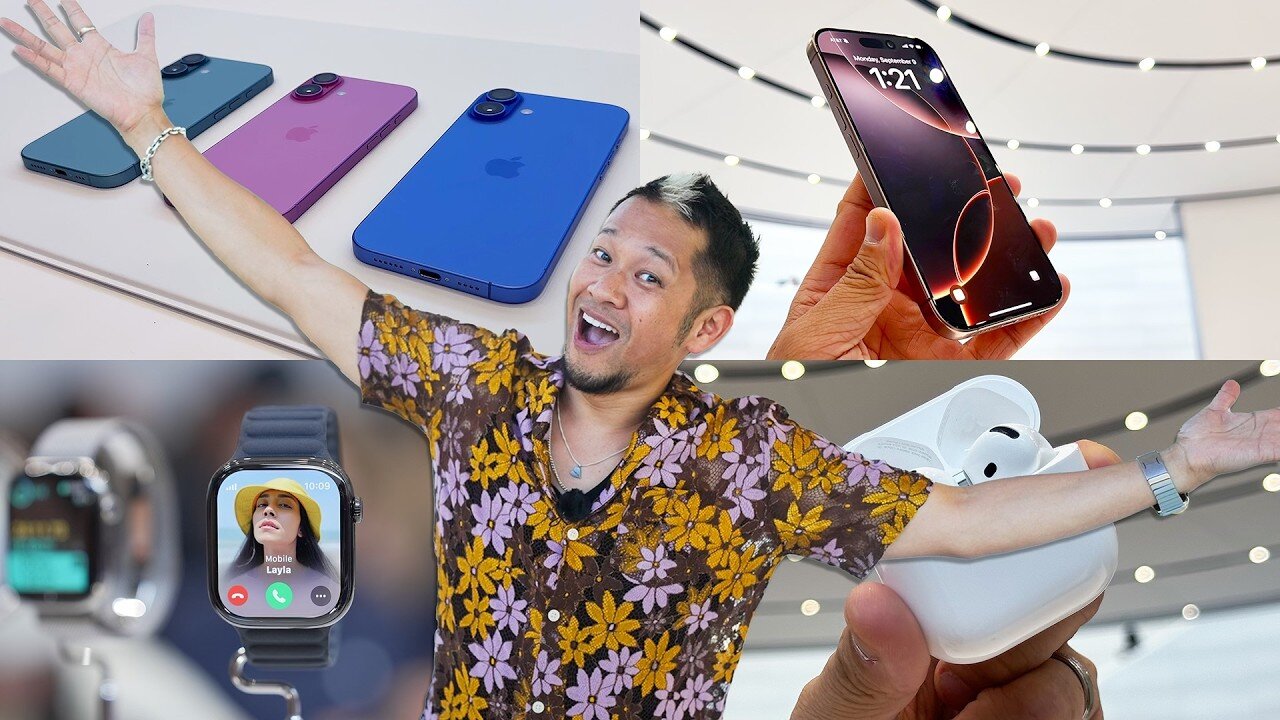 iPhone 16/16 Pro, Apple Watch Series 10, AirPods 4 Recap & More!! What Was The Key