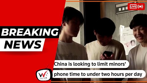 CHINA PROPOSES STRICT RULES TO LIMIT INTERNET ACCCESS FOR ADDICTED MINORS