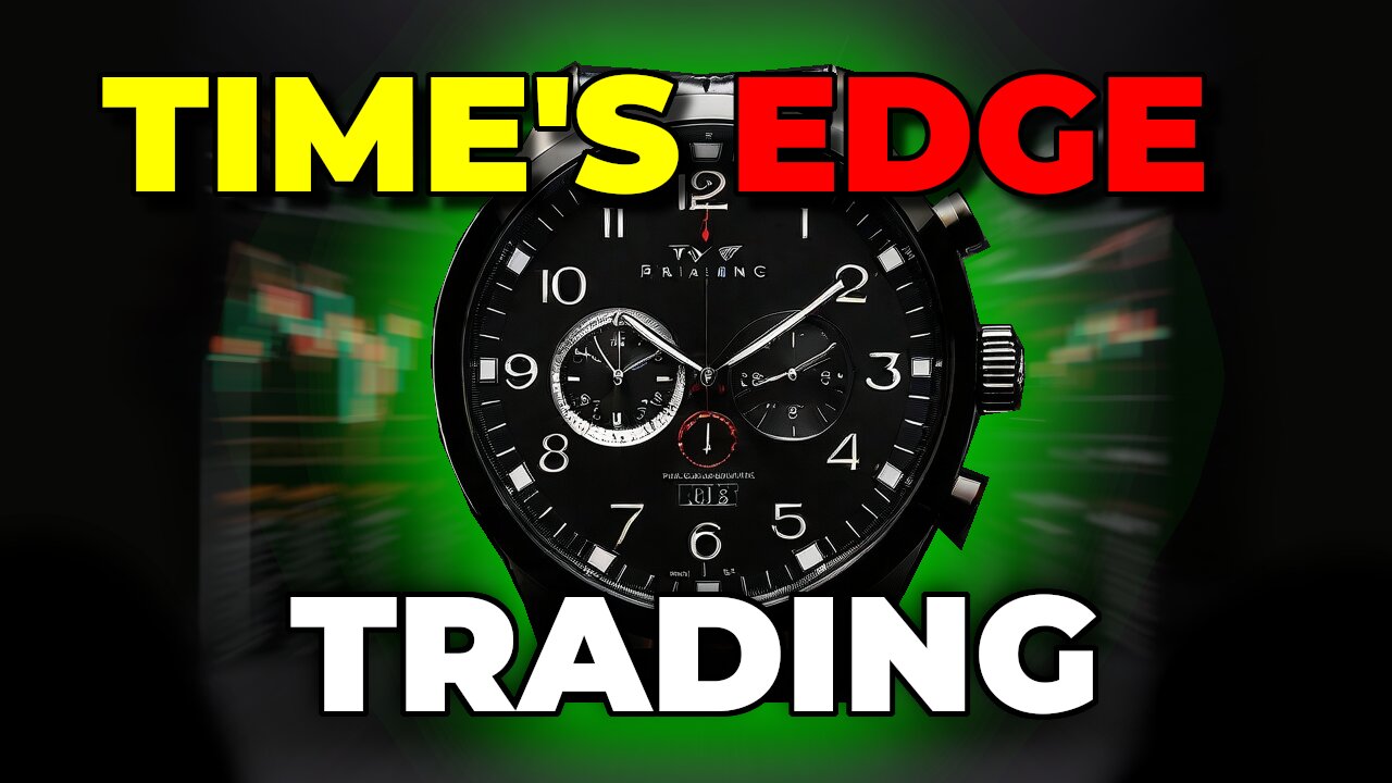 POWER of Time in TRADING: PROFITABLE Day trading strategy