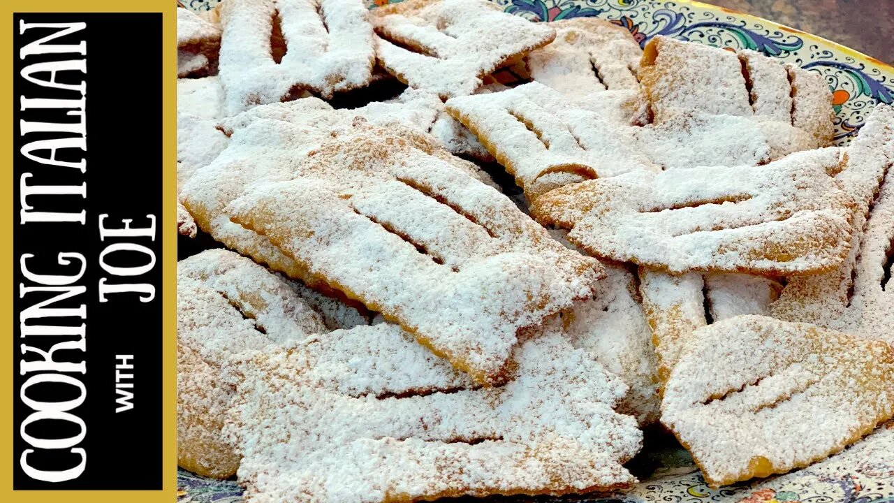 Italian Venetian Carnival Cookies | Cooking Italian with Joe
