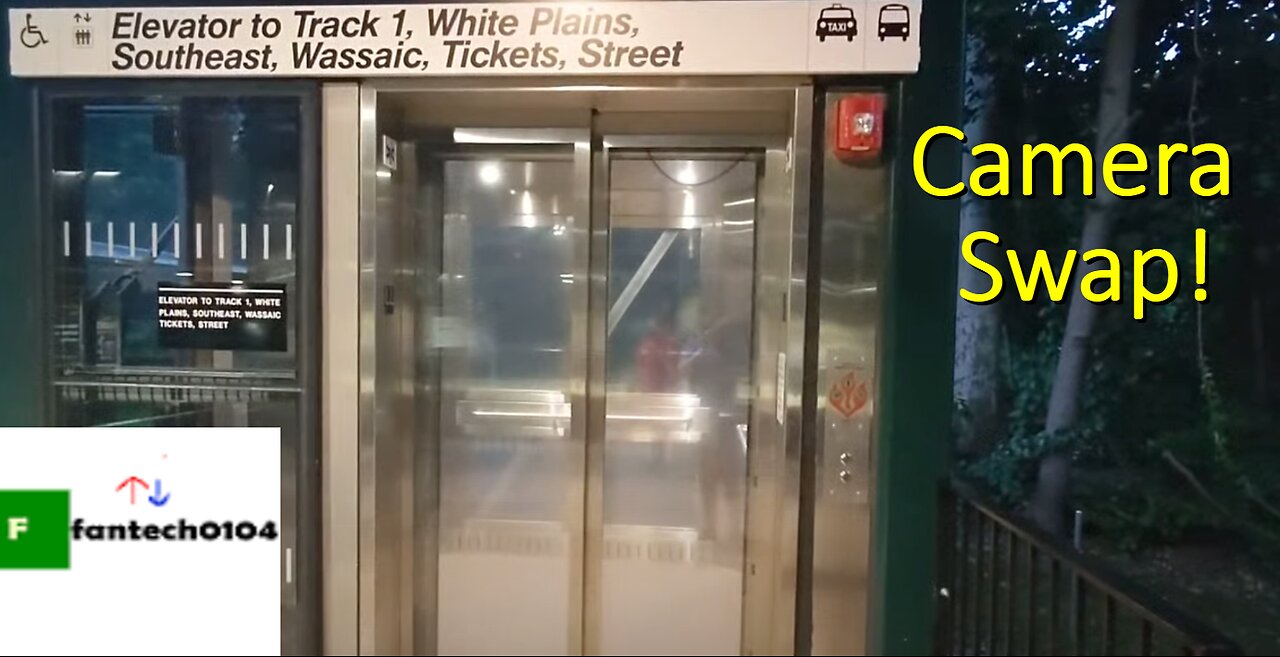 A camera swap with William! Featuring the new elevator at the Scarsdale Train Station