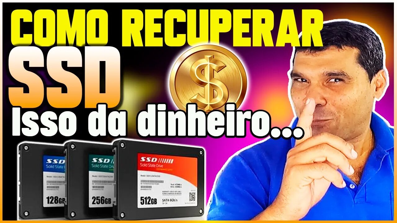 Como recuperar ssd de computador (faça isso)