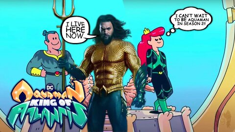 Aquaman King Of Atlantis Looks Spastic