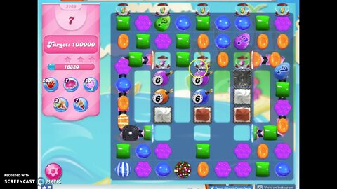 Candy Crush Level 2269 Audio Talkthrough, 3 Stars 0 Boosters