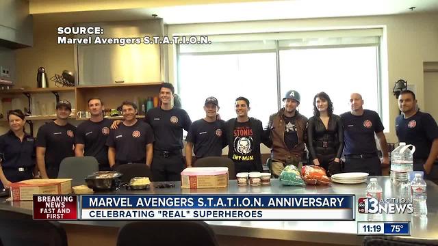 Marvel A.V.E.N.G.E.R.S. Station surprises nurses, firefighters