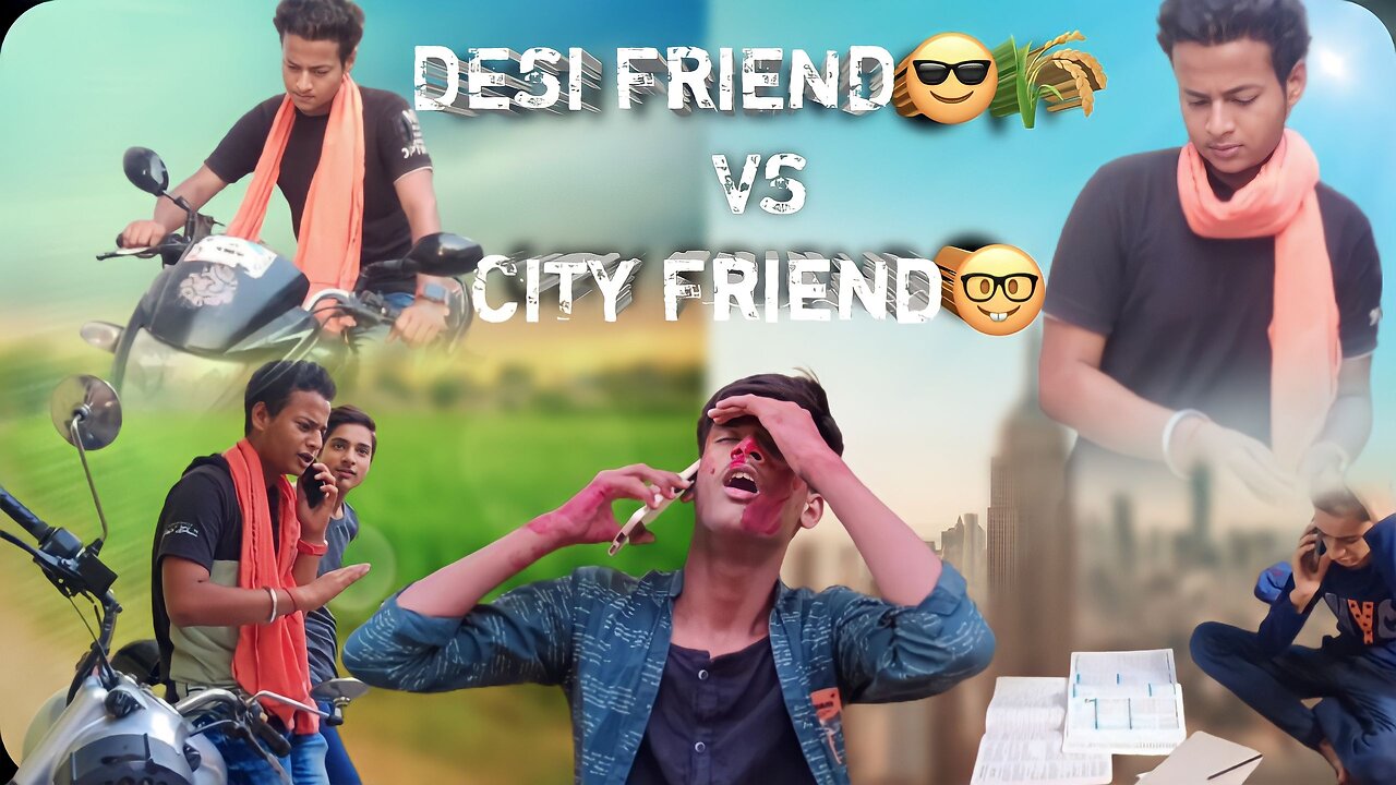 Desi Friend VS City Friend | Drama Short Film | Anshul Srivastava