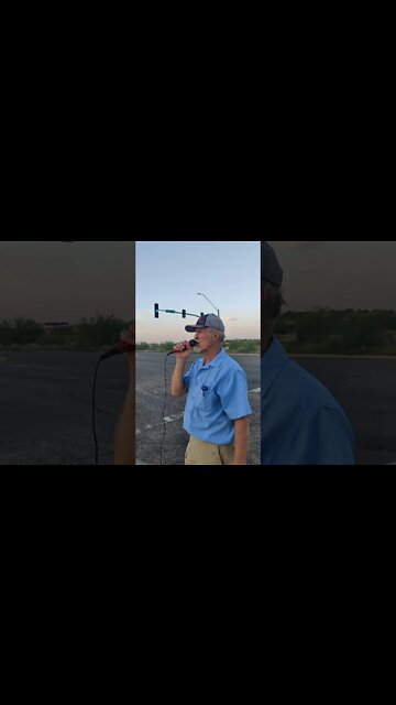 Protest in Arizona at Luke air force base for anti vax on military