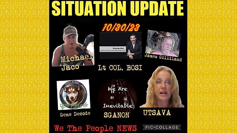 SITUATION UPDATE 10/30/23 - Deep State Occult Numbers Related To Recent Events, Gcr/Judy Byington