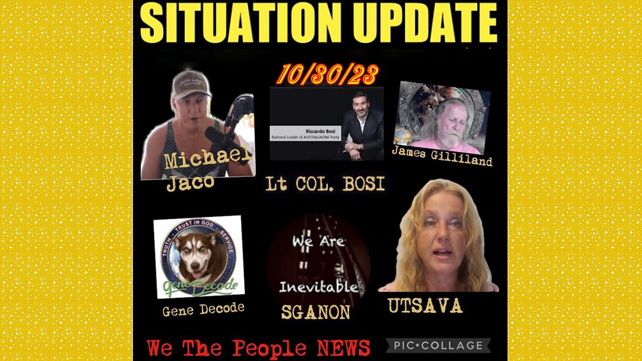 SITUATION UPDATE 10/30/23 - Deep State Occult Numbers Related To Recent Events, Gcr/Judy Byington