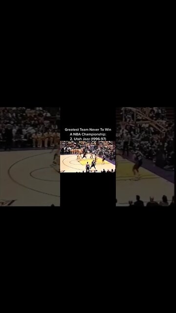 Greatest Teams Never To Win A #NBA Championship #shorts