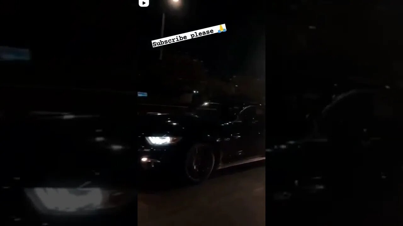 black mustang 🖤🖤 #onepercent_clubb s#mustang