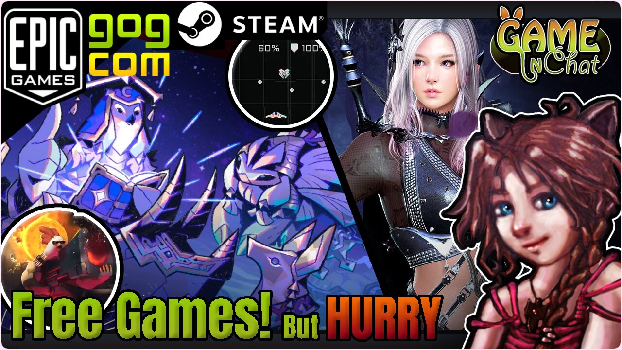 🌟Free Games! "Black Desert", "Astrea", "Distant space 2" & "Chicken Assassin" 🌷🐔✨ 😊 Hurry!!