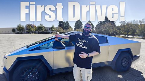 CYBERTRUCK First Drive Experience Was a TOTAL GAME CHANGER