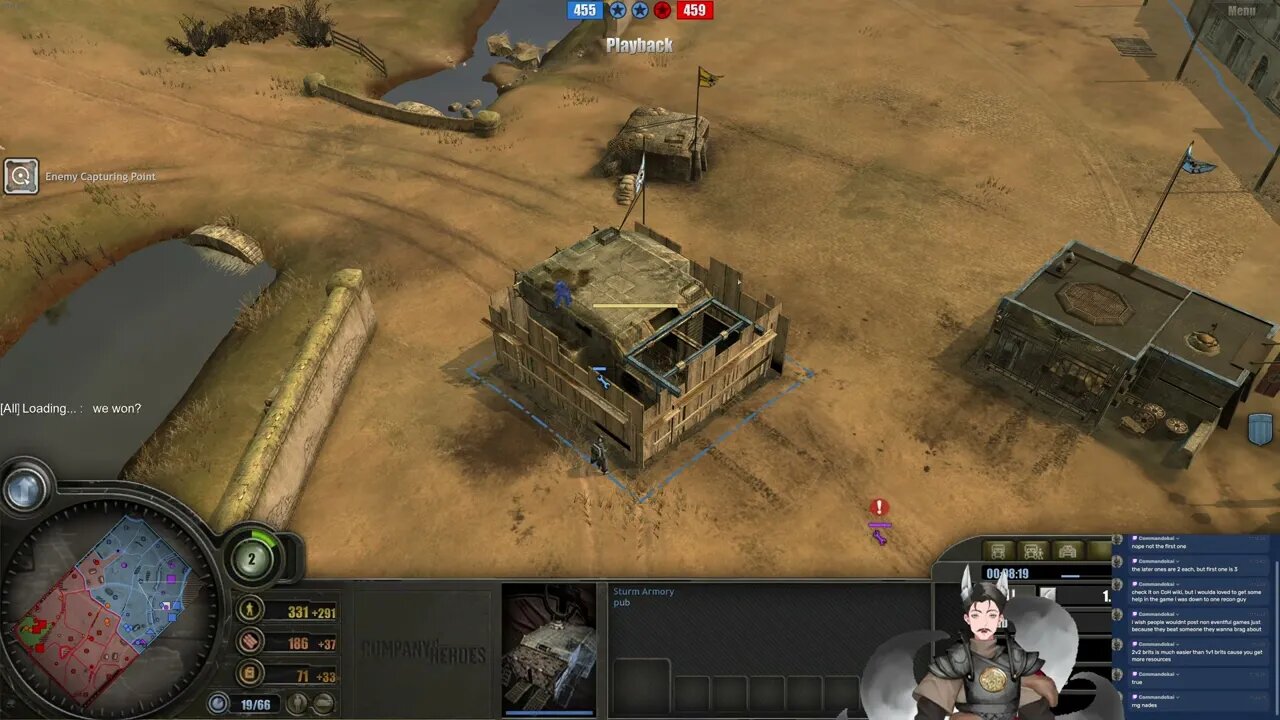 Dunky, Loading... vs Koop, Pub || Company of Heroes 1