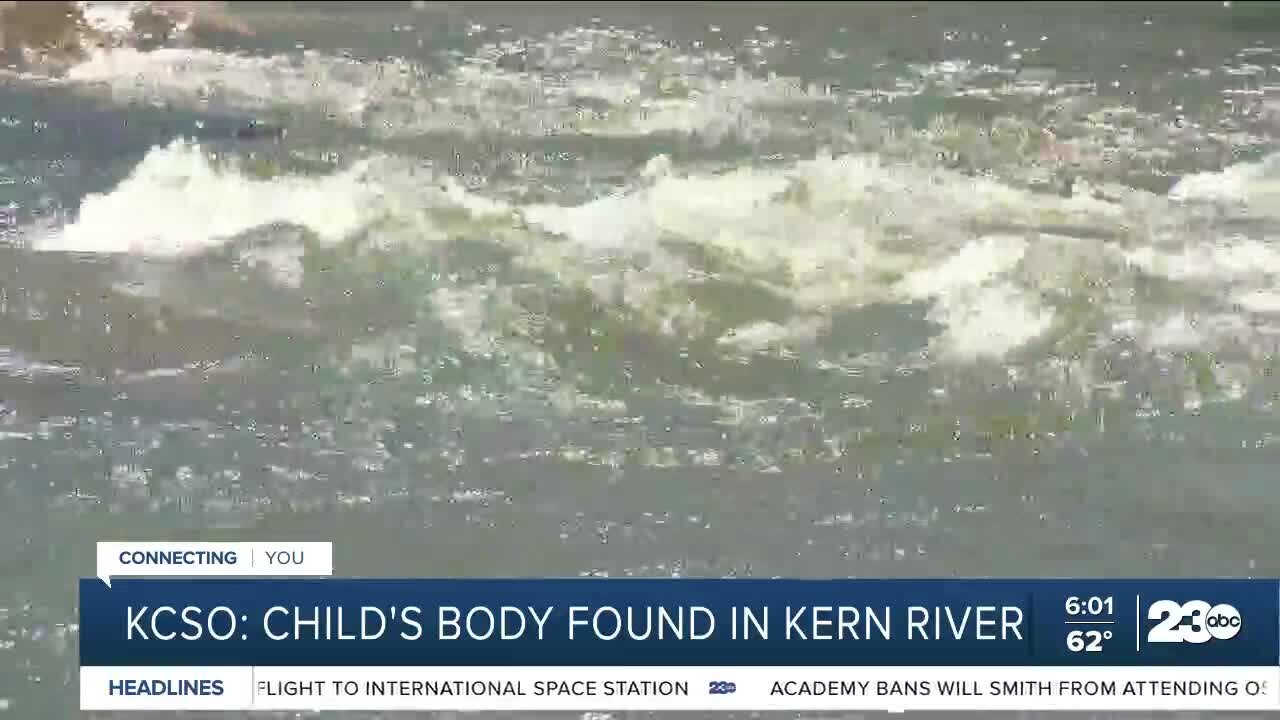 KCSO finds child's body in Kern River