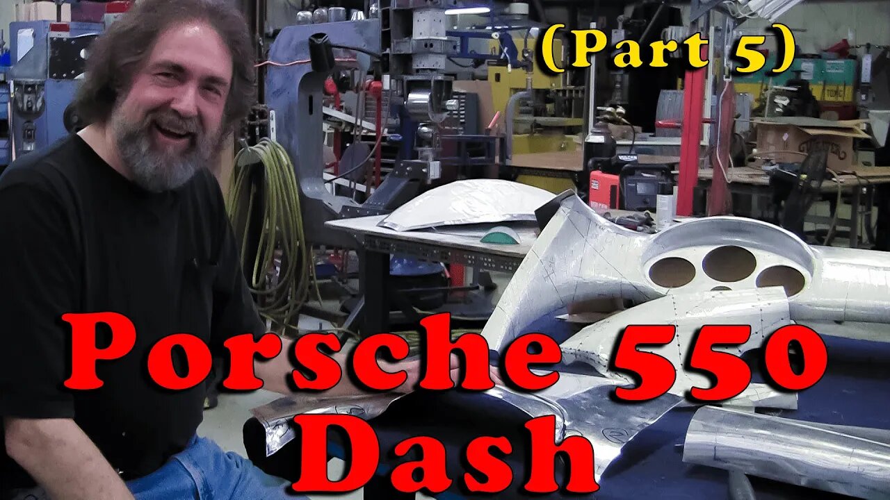 Metal Shaping a Porsche 550 dash (Part 5)