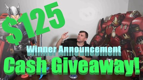 250 Sub. Cash Giveaway Winner!!