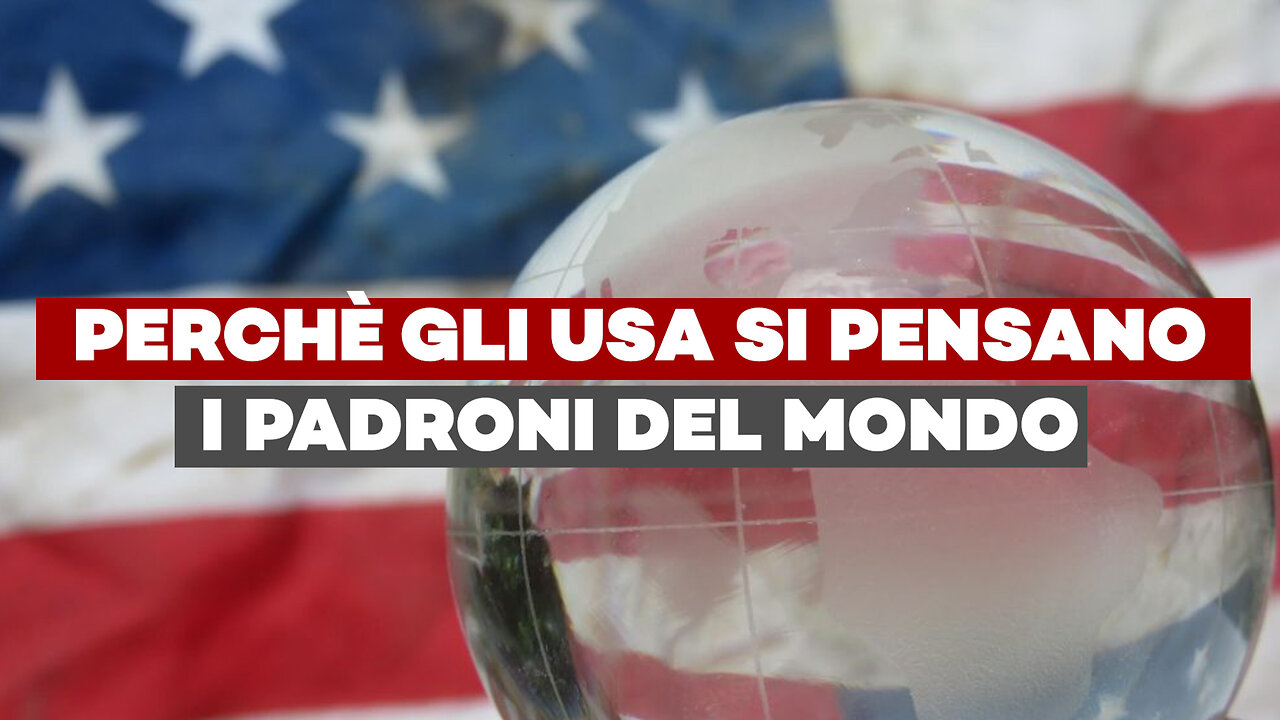 "ABBIAMO IL DIRITTO DI DISTRUGGERVI" - perchè gli USA si pensano i padroni del mondo