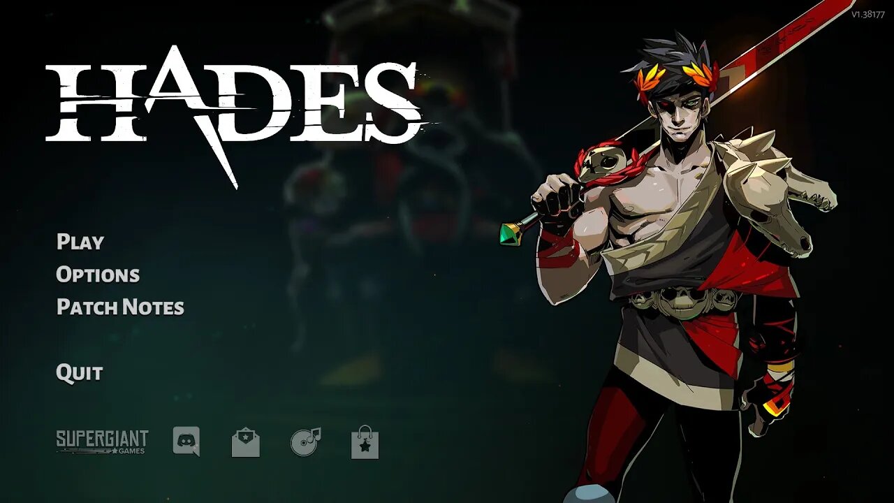 An hour and forty three minutes of Hades (greek mythology roguelike)