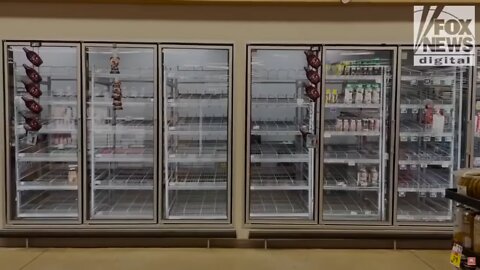 WASHINGTON, DC AMERICANS SHOCKED AT BARE SHELF, "SOVIET-LOOKING" GROCERY STORES