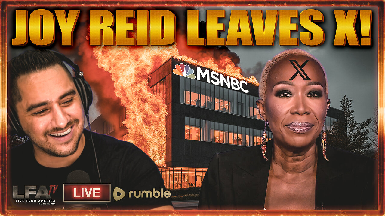 JOY REID LEAVES X! | BASED AMERICA 11.14.24 @7PM EST