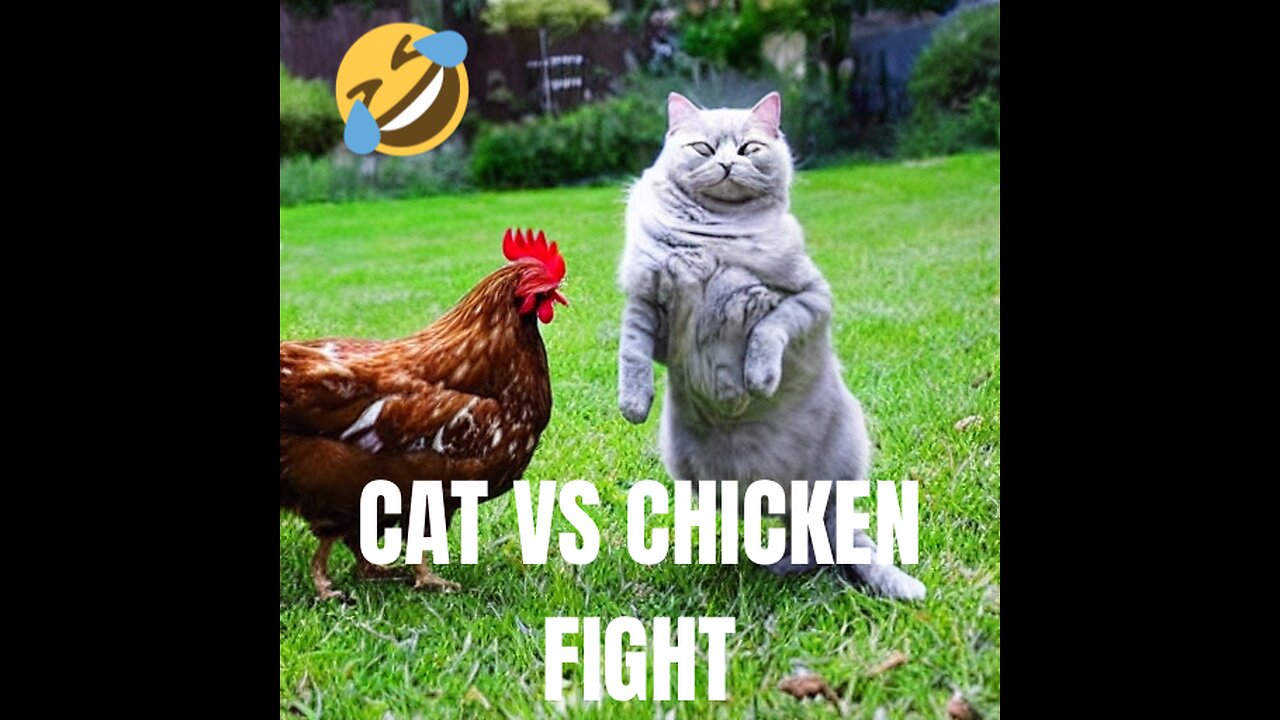 Cat Vs Chicken… Whatch what happens next…🤣