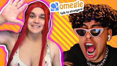 Cute Girl Goes On Omegle(But She's a MAN!)