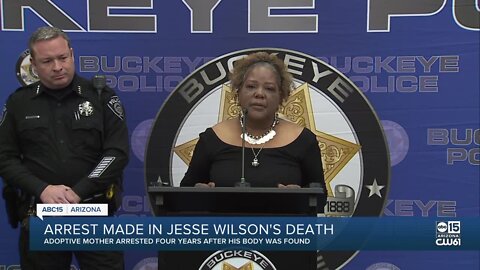 Adoptive mother arrested in connection to death of Jesse Wilson