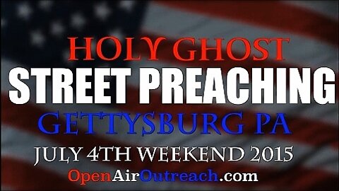 Gettysburg, PA- Perverts, and police, and preachers, oh my!