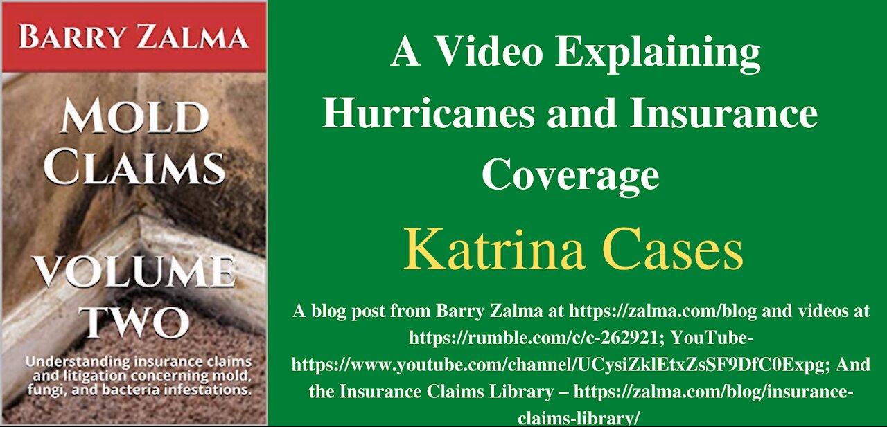 A Video Explaining Hurricanes and Insurance Coverage