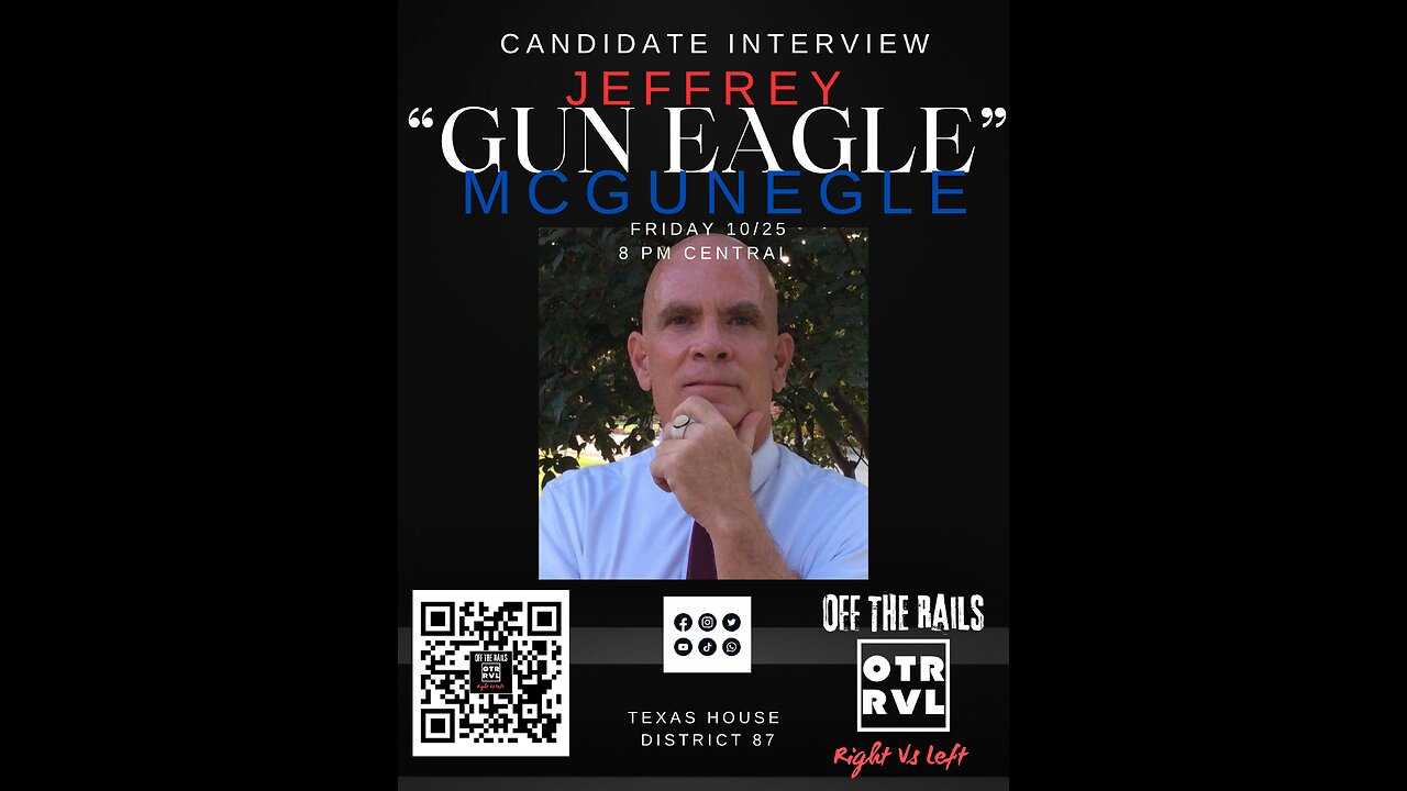 Candidate Interview, Jeffrey McGunegle, Texas State House District 87