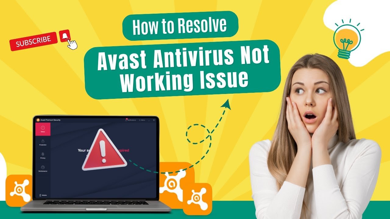 How to Resolve Avast Antivirus Not Working Issue? | Antivirus Tales